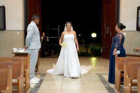 casamento na Igreja São Francisco em Para de minas'