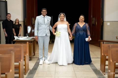 casamento na Igreja São Francisco em Para de minas'