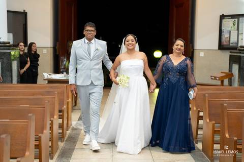 casamento na Igreja São Francisco em Para de minas'