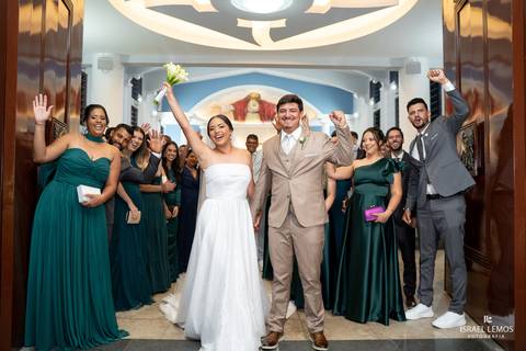 casamento na Igreja São Francisco em Para de minas com fotos dos fotografo de Para de minas '