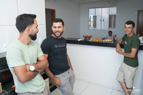 Making of noivo em sua casa para de minas'