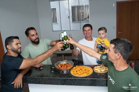 Making of noivo em sua casa para de minas'