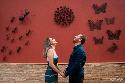 Ensaio fotografico pre casamento da Natane e Jorge Felipe na cidade de Claudio pelo fotografo Israel lemos'