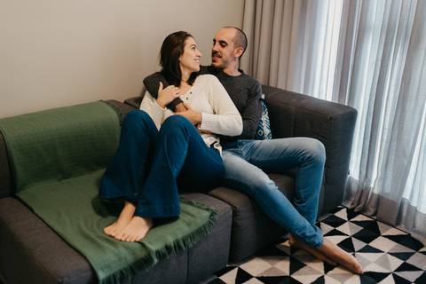 ensaio de casal em casa lifestyle ribeirao preto'