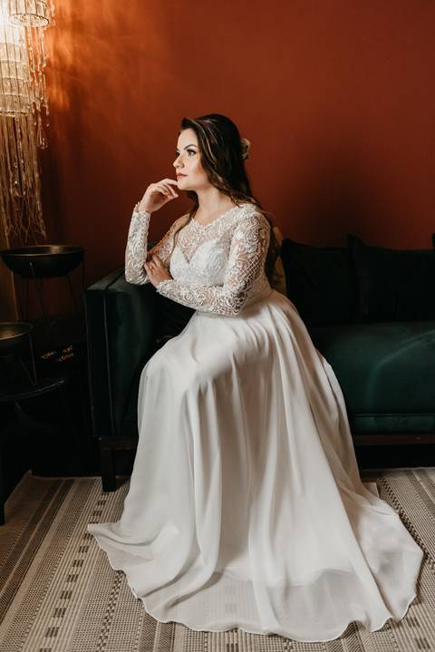 elopement wedding casamento a dois em sao paulo sitio sao jorge sao bernardo do campo votos noivos fotografo de casamento de dia diurno decoracao rustica paleta verde e branca casamento buque da noiva '