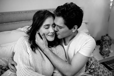 ensaio de casal em casa com cachorros ensaio com cachorros ensaio em casa ensaio villa do golfe ribeirao preto'