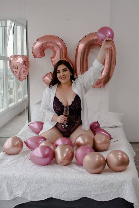 ensaio feminino de aniversário '