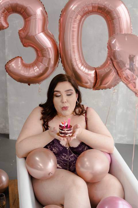 ensaio feminino de aniversário '