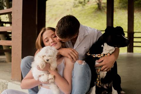 ensaio casal parque lago azul'