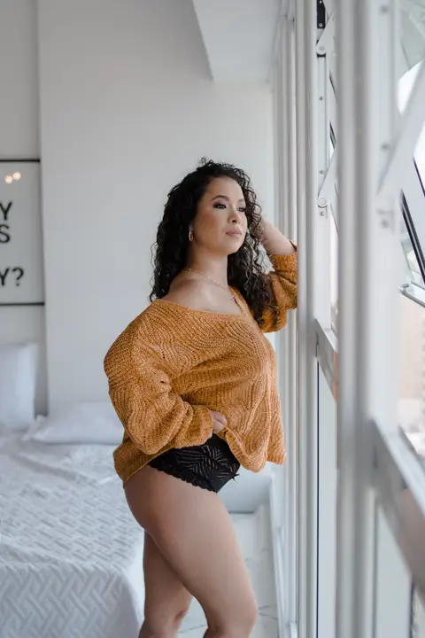 ensaio boudoir de aniversário'