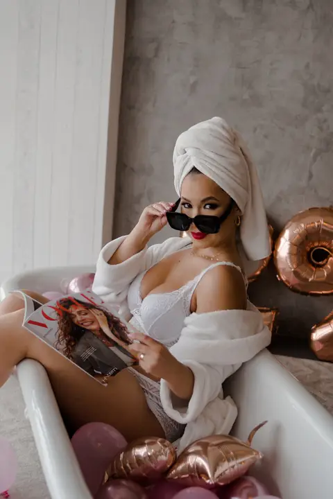 ensaio feminino de aniversário'