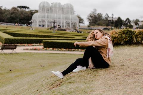 ensaio feminino jardim botânico'