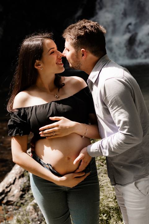 ensaio na cachoeira Salto do Sagrado'