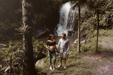 ensaio na cachoeira Salto do Sagrado'