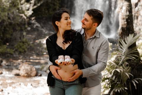 ensaio gestante externo curitiba'