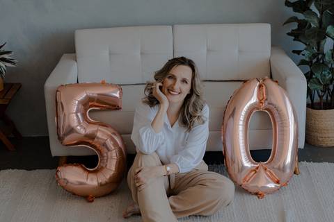 ensaio feminino de 50 anos'