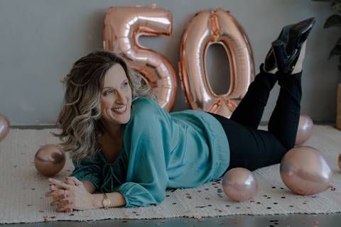 ensaio feminino de 50 anos'