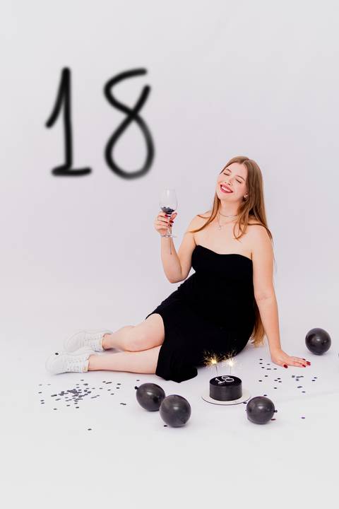 ensaio de 18 anos'