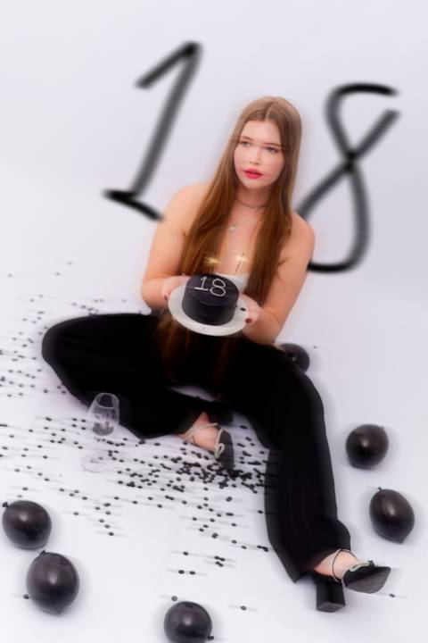 ensaio de 18 anos criativo'