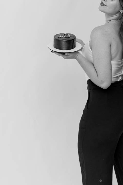 ensaio de 18 anos criativo estúdio'