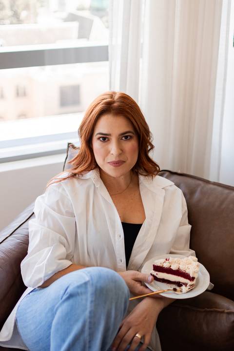 ensaio profissional confeiteira'