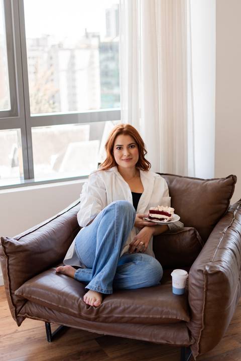 ensaio profissional confeiteira'