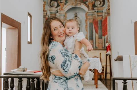 Batizado em Niterói na Igreja Histórica de São Francisco Xavier - Fotógrafa Renata Rocha'