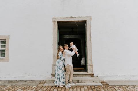Batizado em Niterói na Igreja Histórica de São Francisco Xavier - Fotógrafa Renata Rocha'