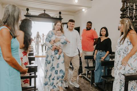 Batizado em Niterói na Igreja Histórica de São Francisco Xavier - Fotógrafa Renata Rocha'