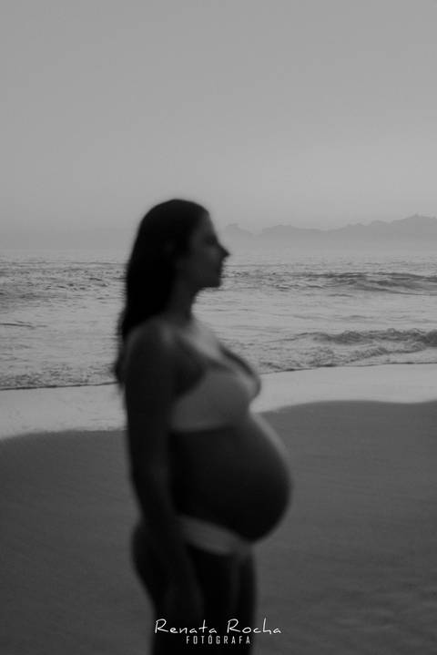 ensaio gestante por do sol praia do sossego niteroi'