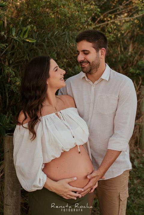 ensaio gestante por do sol praia do sossego niteroi'