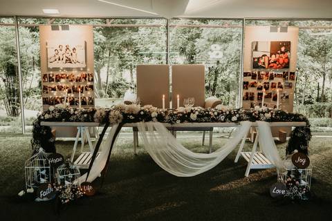 mesa dos noivos, mesa presidencial'