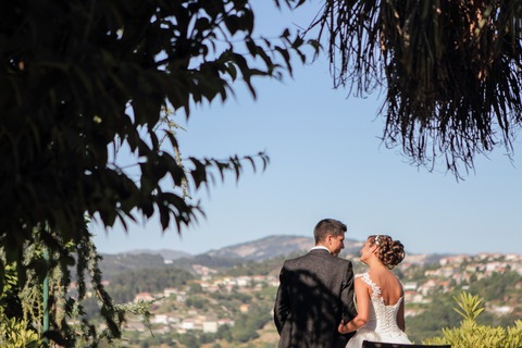 Noivos apaixonados-Douro'