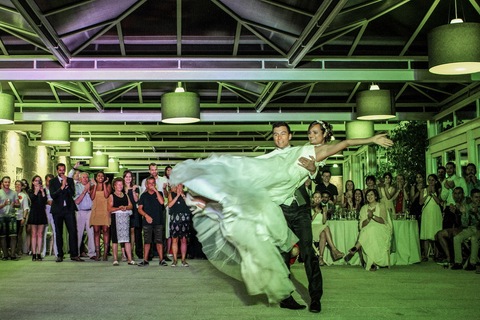 Noivos a dançar-Douro'