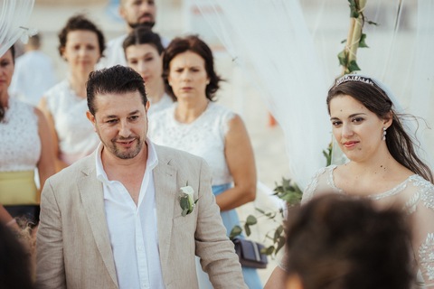 Cerimónia na praia'