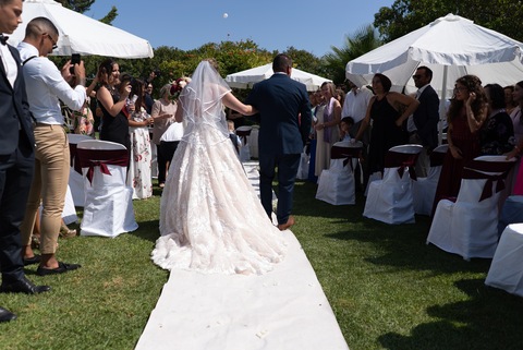 Entrada da Noiva com o Pai'