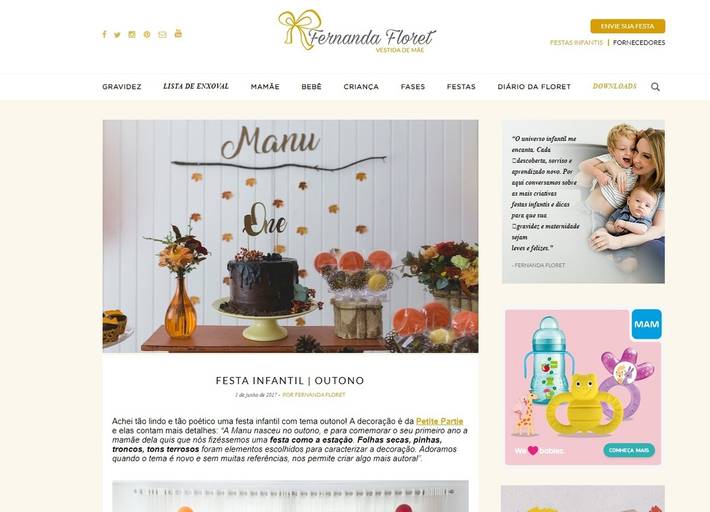 Festa Infantil Outono