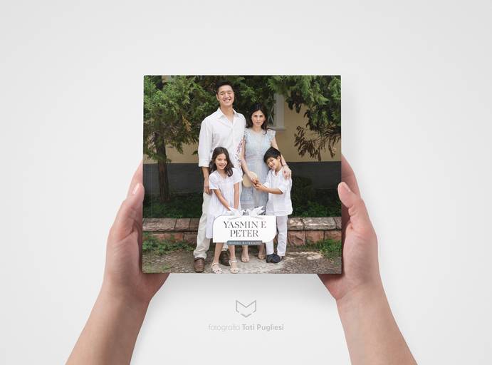 album fotografico capa fotografica batizado