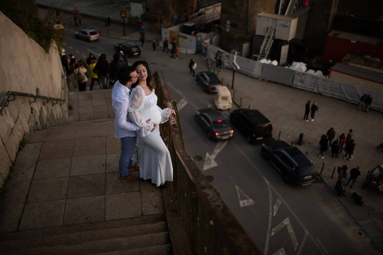 Fotografo de gestante Gravida Cidade do Porto Açores 
