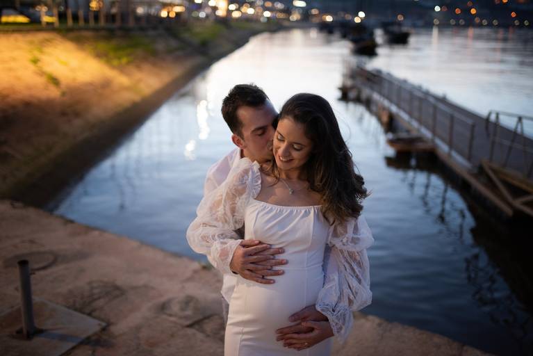 Fotografo de gestante Gravida Cidade do Porto Açores 