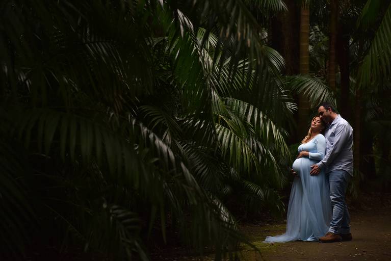 Parque terra nostra furnas sessão fotografica 