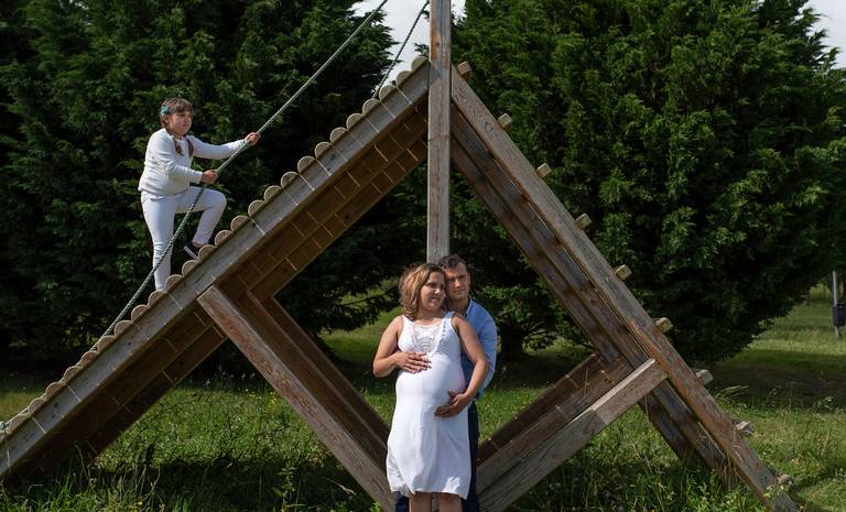 Fotografia de gravida na cidade Ponta delgada Registado por Flavio Mansinho
