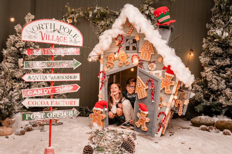 Cenário Casa de Chocolate