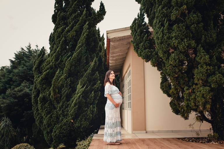 Carol à espera do Caio ♥