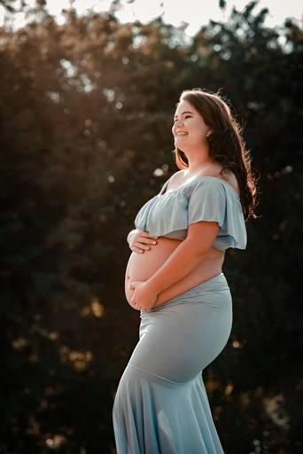 Débora à espera de João Pedro ♥