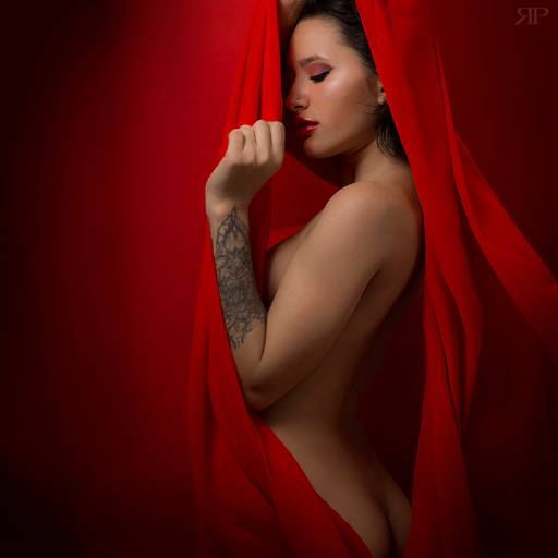 sesion de fotos sesy modelo participante de proyecto rojo de fotografia en rosario 