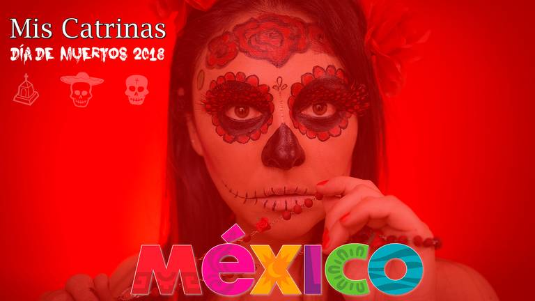 Tapa del Proyecto Mis Catrinas 2018 en Rosario. Fotografía de Maquillaje y Caracterización de Catrinas Mexicanas con participantes Argentinas. Realizadas en Cocco Photography