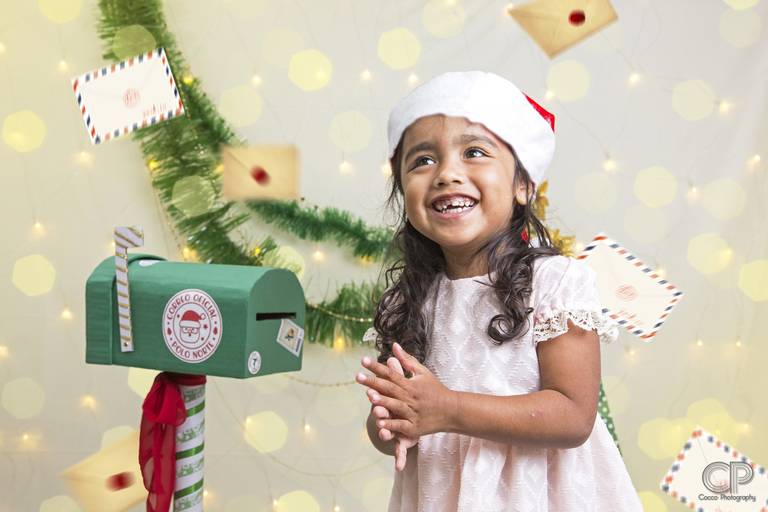 book de fotos de navidad con buzon de papa noel, fotos de navidad en rosario, fotos en estudio de navidad, ideas para sesion de fotos de navidad, 