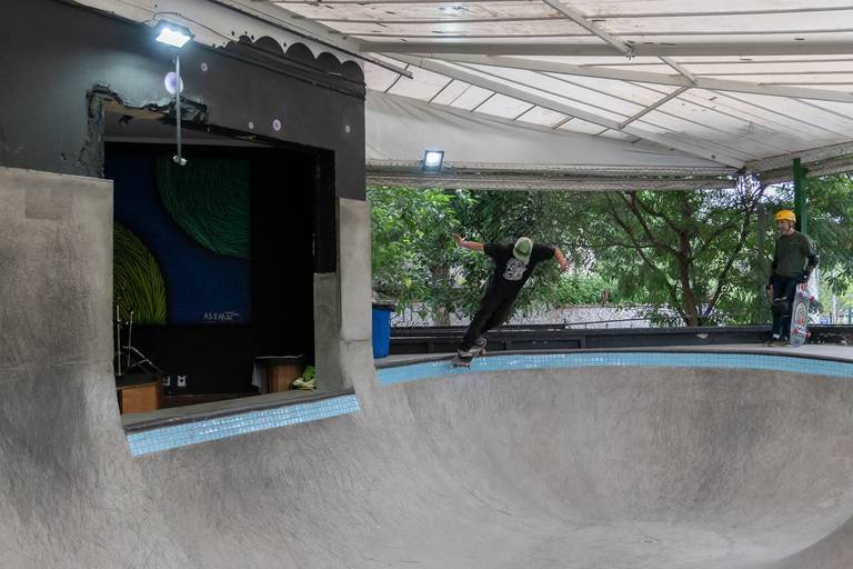 treinando as manobras