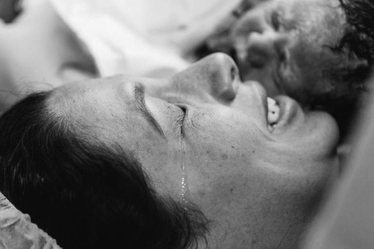 emoção na hora do parto